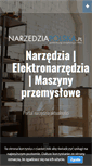 Mobile Screenshot of narzedziapolska.pl